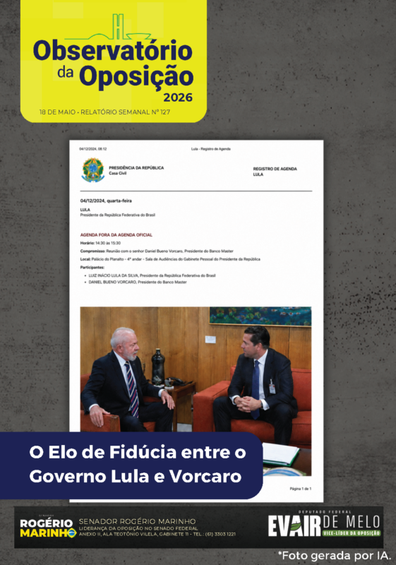 127ª Edição do Observatório da Oposição