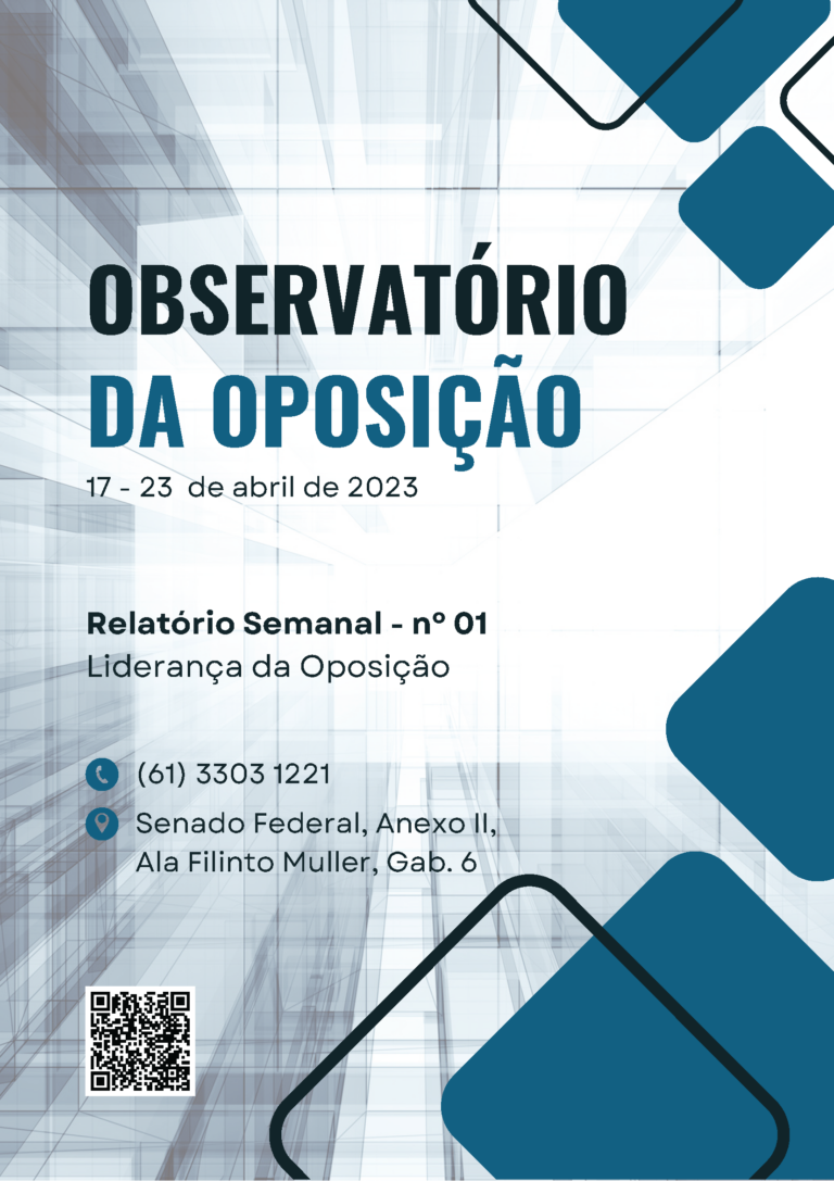 1ª Edição do Observatório da Oposição
